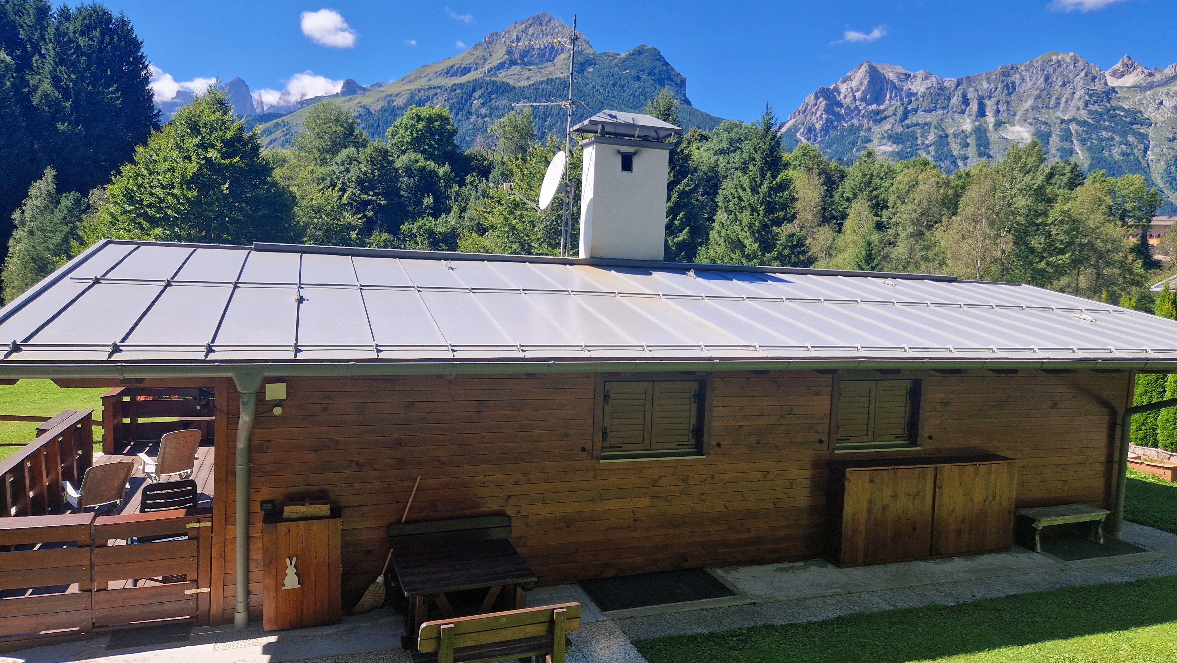 Chalet Lilly con vista montagna, lato