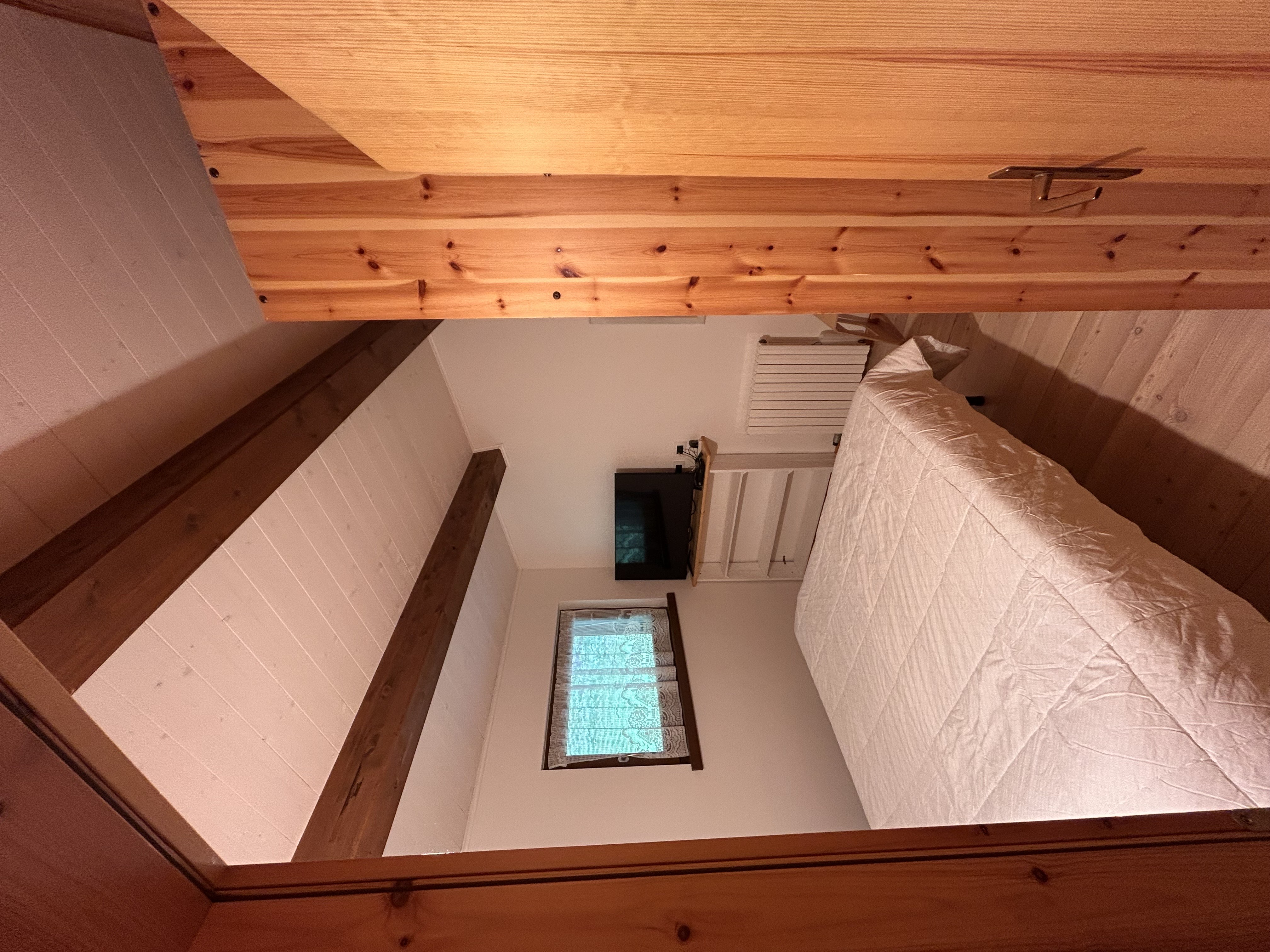 Interno dello Chalet Lilly — soggiorno luminoso