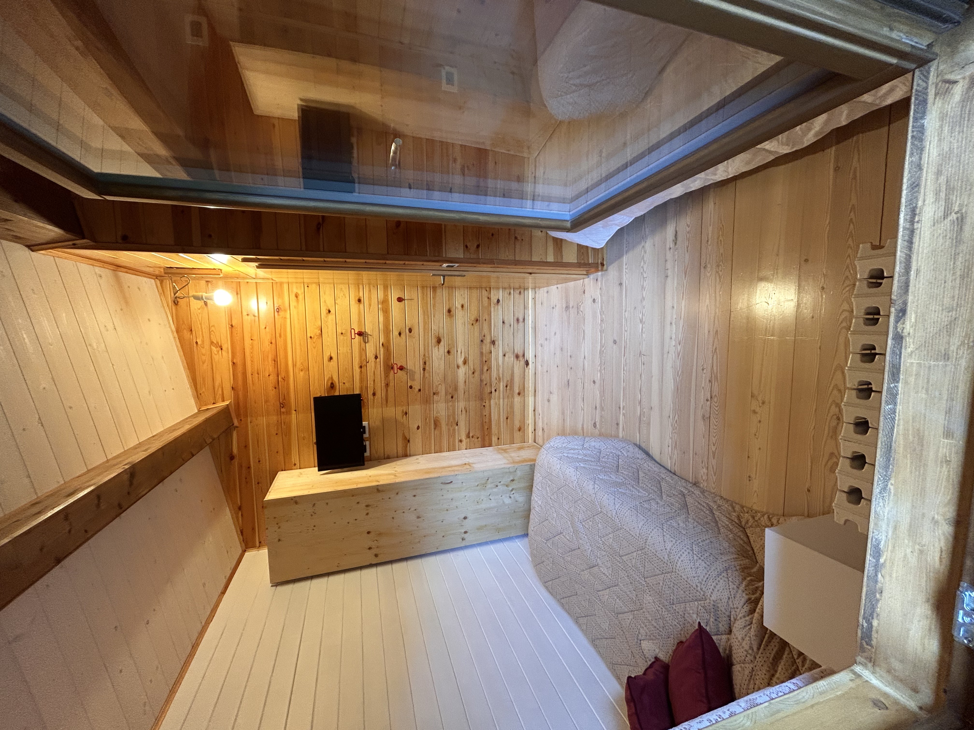 Interno confortevole del Chalet Lilly